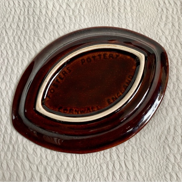 Fosters Pottery Cornwall Honeycomb Drip Glaze Cup/Mug & Saucer Plate Set - Picture 4 of 8